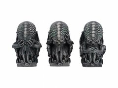 Set statuete Trei monstri marini intelepti Cthulhu 7.6cm